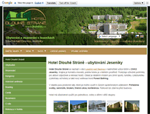 Tablet Screenshot of hotelds.cz